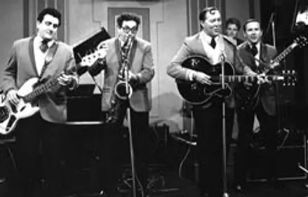 Bill Haley chante Rock Around The Clock dans le film Graine de...