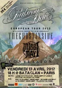 Parkway Drive le 13 avril au Bataclan