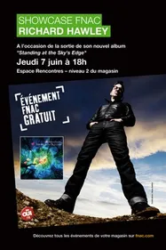 Richard Hawley en showcase à la Fnac le 7 juin