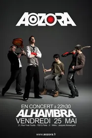 Aozora à l'Alhambra le 25 mai