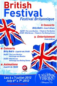 British Festival à Disney Village les 6 et 7 juillet
