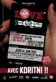 OÜI Love Backtage #7 le 14 juin au Backstage O'Sullivans