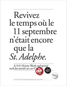 Week-end spécial Rock des années 90