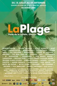 LaPlage Glazart - du 18 juillet au 9 septembre
