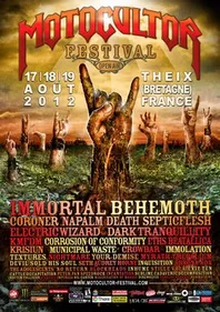 Festival Motocultor les 16, 17 et 18 août