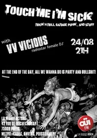 Soirée Touch Me I'm Sick à la Manufacture le 24 août !