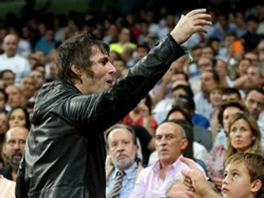 Liam Gallagher viré du stade Santiago Bernabéu