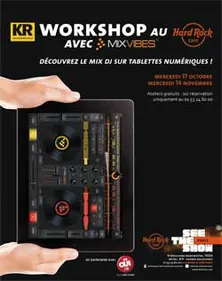 Apprenez à mixer sur tablettes au Hard Rock Café !