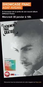 Asaf Avidan en Showcase à Paris le 30 janvier