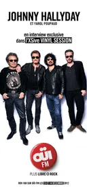 Johnny Hallyday dans l'XSive Vinyl Session
