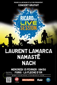Ricard S.A. Live Session à la Flèche d'Or le 13 février