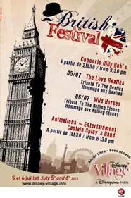 British Festival : Disney Village au son du rock anglais !