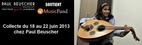 Paul Beuscher s'engage pour la musique avec Music Fund