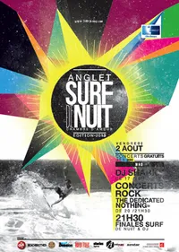 Anglet Surf de Nuit 2013 : Tristan Guilbaud dans les étoiles