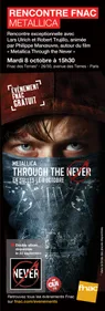 Rencontrez Metallica à la Fnac des Ternes