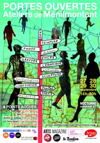 Portes ouvertes aux Ateliers de Ménilmontant