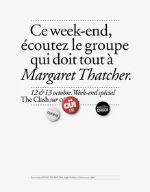 The Clash - Week-end spécial sur OÜI FM !