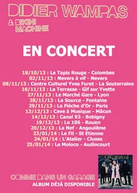 Didier Wampas & Bikini Machine en tournée
