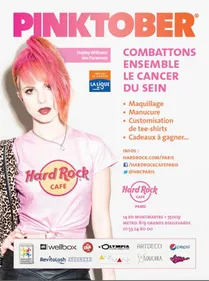 Pinktober : Hard Rock Cafe se mobilise contre le cancer du sein