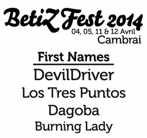 BetiZFest 2013 : les premiers noms !