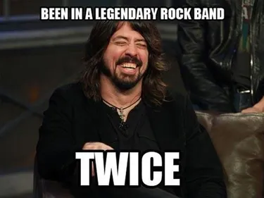 Dave Grohl : double légende