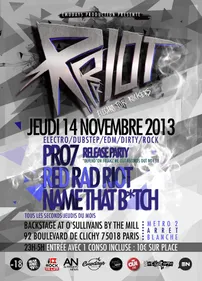 Soirée RRRiot #2 : l'electro pour les rockers !