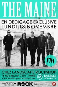 The Maine en dédicace !