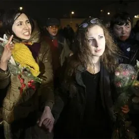 Les Pussy Riot libérées !