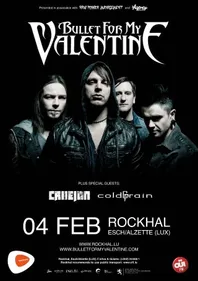Bullet For My Valentine se déchaînent à la Rockhal