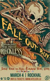 Fall Out Boy de retour en live à la Rockhal !