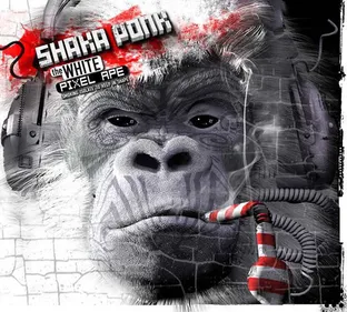 Shaka Ponk : la pochette de The White Pixel Ape