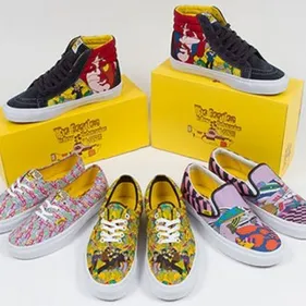 Des Vans aux couleurs des Beatles