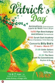 Saint Patrick au Disney Village