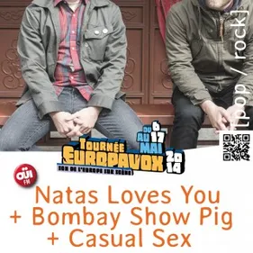 Tournée Europavox : le File7 accueille Natas Loves You, Casual Sex...