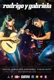Rodrigo y Gabriela en tournée dans toute la France, avec OÜI FM
