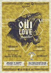 OÜI Love Backstage : nouvelle soirée le 11 septembre