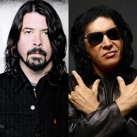 Dave Grohl / Gene Simmons (Kiss) : battle pour le rock