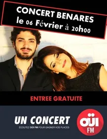 Bénarès en concert au Truskel, avec OÜI FM