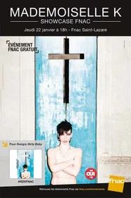 Mademoiselle K en showcase exclusif à la Fnac Saint Lazare