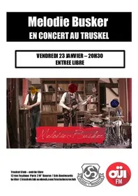 Melodie Busker en concert au Truskel