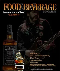 Lemmy donne son nom à un cocktail
