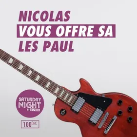 OÜI FM vous offre une guitare Les Paul Studio pour la 100è de SNBL