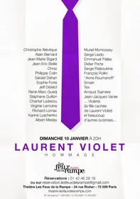 Soirée hommage à Laurent Violet