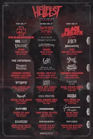 Hellfest : ordre de passage des groupes révélé