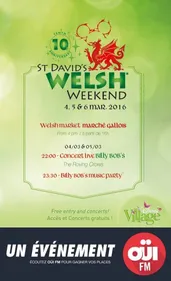 Fêtez la Saint-David à Disney Village avec OÜI FM