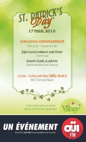 Fêtez la Saint-Patrick à Disney Village avec OÜI FM