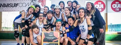 L'équipe A des Paris RollerGirls sacrée championne de France de...