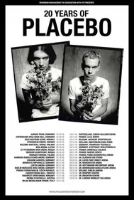 Placebo : quatre dates en France pour les 20 ans