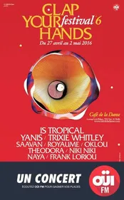Place offerte pour le festival Clap Your Hands avec OÜI FM