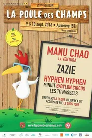 Festival La Poule des Champs 2016 : le report de Sacha !